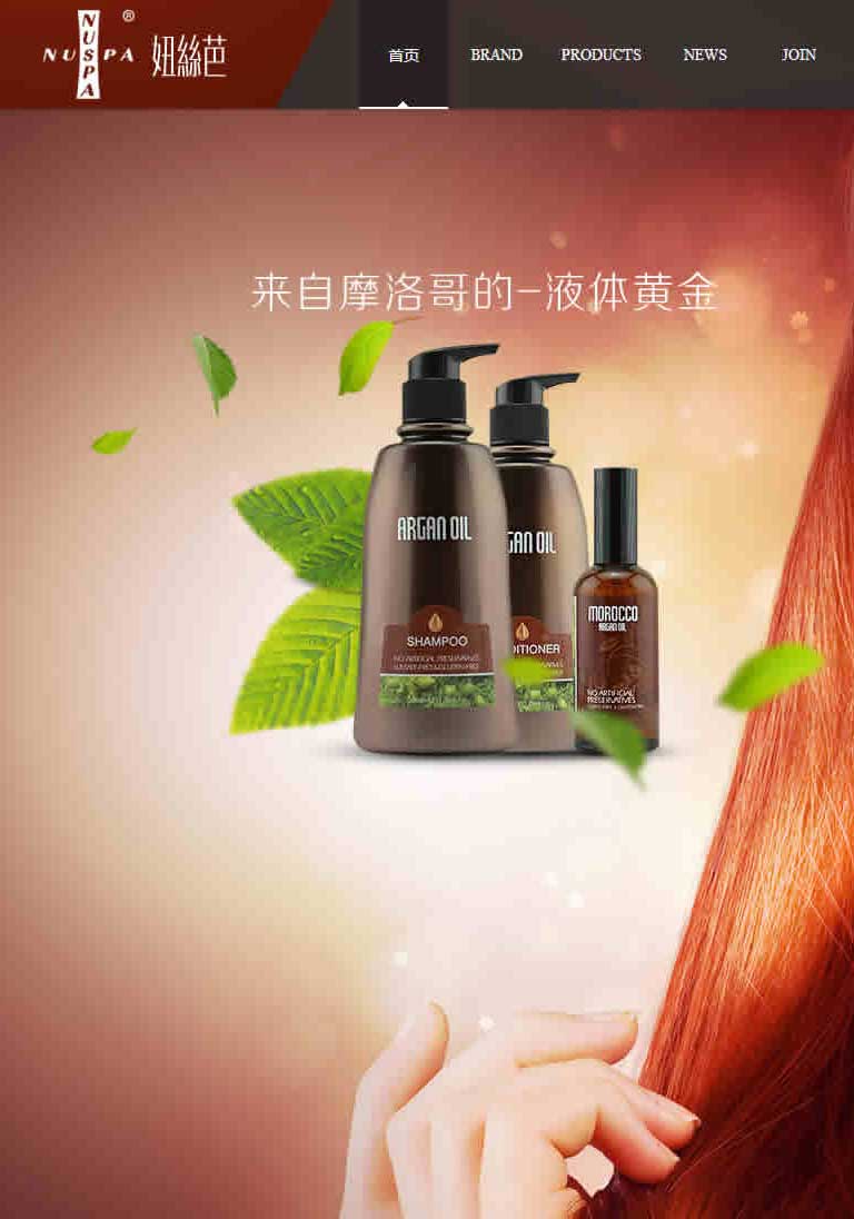 南宁化妆品营销型网站建设